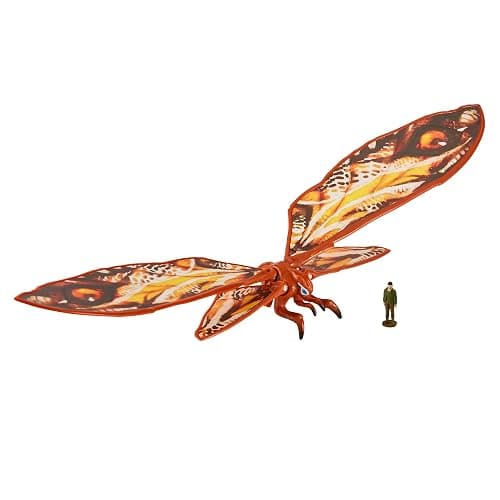 PlayMates Godzilla X Kong Monsterverse 6 Inch Action Figure Basic Series - Mothra with Jia thumbnail 3
