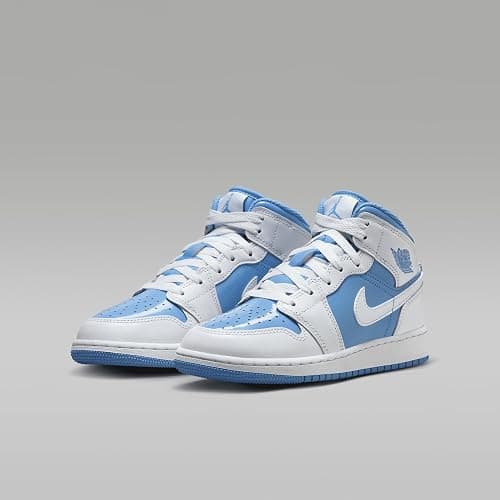 AIR JORDAN 1 MID (GS) "BLACK/VARSITY RED-SUMMIT WHITE" thumbnail 5