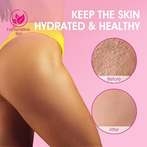 Bikini Area Exfoliator with 10% AHA+BHA & Turmeric, Ingrown Hair & Razor Bumps for Bikini Underarm Area, Skin Moisturizing, Smoothing, Even Skin Tone Exfoliating Body Scrub with Walnut Shell Powder thumbnail 5