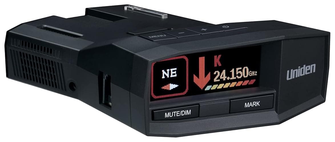Uniden R8W (New Model) Extreme Long Range Laser/Radar Detector, 360° Awareness, Directional Arrows, Wi-Fi, Bluetooth, GPS, Real-Time Voice Alerts, Red Light & Speed Camera Alerts, R/TACH App thumbnail 4