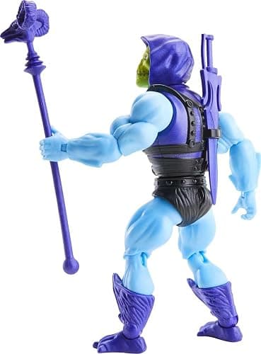 Masters of The Universe Origins Deluxe Skeletor Action Figure, 5.5-in Battle Character for Storytelling Play and Display, Gift for 6 to 10-Year-Olds and Adult Collectors thumbnail 5