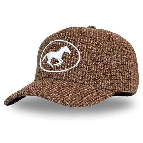 Vintage Western Trucker Hat | Men & Women | Country Cute Caps for Cowgirls Cowboys | Camo Denim Embroidered Cotton | Snapback - Image 1