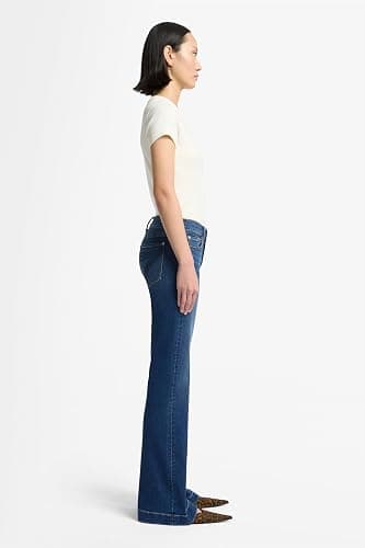 7 For All Mankind Womens B(air) Tailorless Dojo Wide Leg Trouser Jeans thumbnail 3