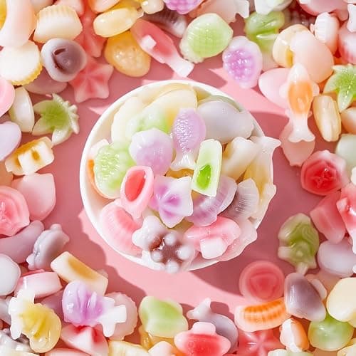 Halfoma Wax Bottles Candy with Syrup in the middle,Assorted Fruit Flavors,Various styles,Suitable for Chewing to Relieve Stress, Playing Games, and Various Gatherings,128 Candies,238g thumbnail 9