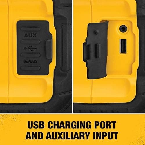 DEWALT 20V MAX* Bluetooth Speaker for Jobsite, Tool Only (DCR010) thumbnail 4