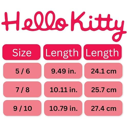 Josmo Hello Kitty Sanrio Wome Strawberry Shortcake Harry Potter Sweet Hearts House Slippers Cozy Warm Indoor Slippers for Adult Size 5-12 US Womens thumbnail 4