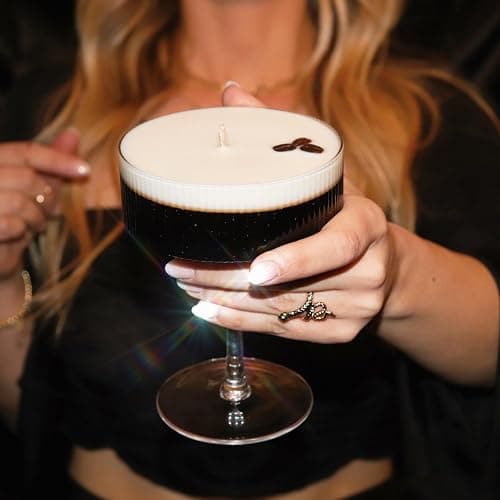 Reimagine Discovery Espresso Martini Candle, 50+ Hour Long-Lasting Burn Handcrafted Decorative Candles for Home Scented, Coffee Bar Accessories & Decor, Birthday Candle Martini Party Decorations thumbnail 4