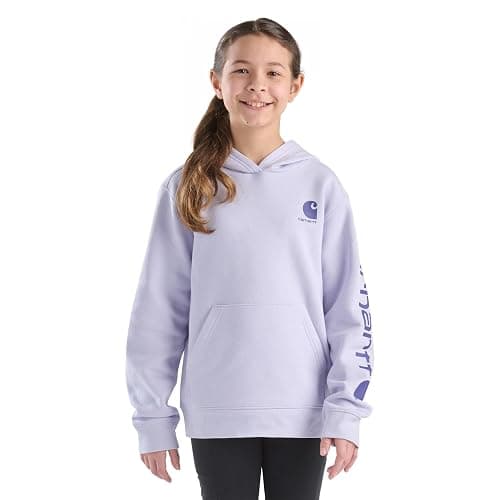 Carhartt Kid's CA7131 Long-Sleeve Graphic Sweatshirt - Girls - Image 1