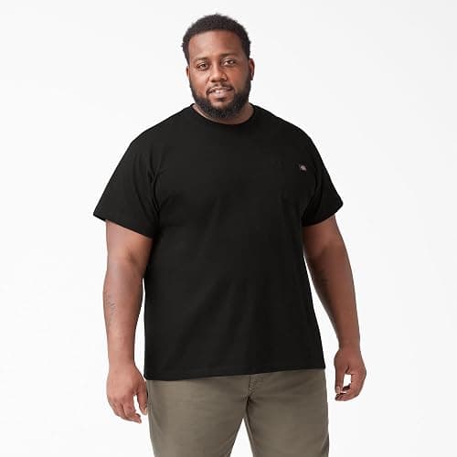 Dickies Men's Big & Tall Heavyweight Crew Neck Short Sleeve Tee thumbnail 7