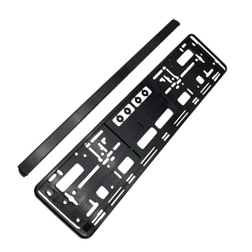 Great Universal Euro License Plate Tag Holder Mount Adapter Bumper Frame Bracket thumbnail 6
