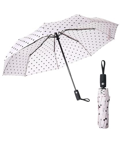 Mr. Pen- Windproof Travel Umbrella, Small Water-Resistant Automatic Folding Umbrella for Rain and Sun, Light, Compact and Portable for Women & Men, Fits Car & Backpack - Image 1
