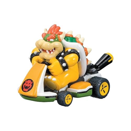 TOMY Mario Kart Pull Back Racers - Nintendo Mario Toys Including Mario, Luigi, Wario, Princess Peach, Bowser, Toad, and Yoshi - 10 Count - Video Game Collectibles - Ages 5 Years and Up thumbnail 7