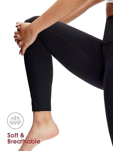 NANJI High Waisted Leggings with Pockets for Women - Buttery Soft, Stretch Yoga Pants, Squat Proof Casual Workout Leggings thumbnail 6