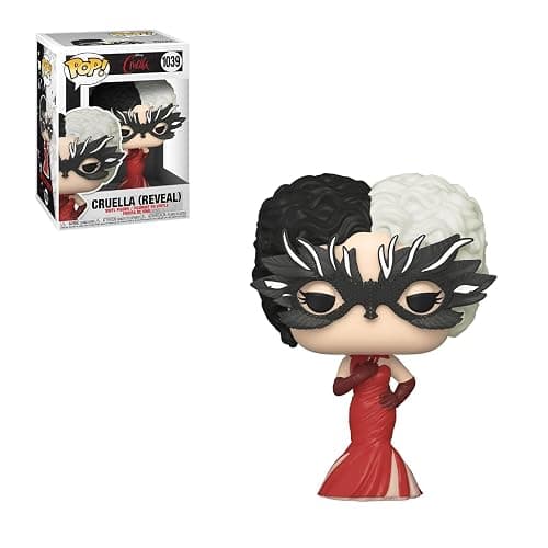 Funko Pop Disney - Cruella De Vil in Red Dress - Collectable Vinyl Figure - Gift Idea - Official Merchandise - Toys for Kids & Adults - Cartoon/Animation Fans thumbnail 3