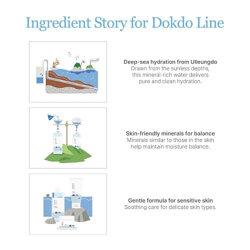 ROUND LAB 1025 Dokdo Cleansing Oil 6.76 Fl Oz, Lightweight Oil Cleanser for Face, Makeup Remover for Sensitive Skin, Blackhead and Pore Cleansing, Easy to Wash Off, No Oily Residue, Korean Skin Care thumbnail 6