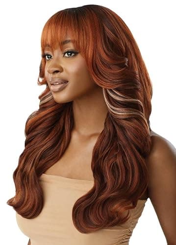 Outre Lace Front Wig - Melted Hairline - Mandisa (DR2/CREAMY TOFFEE) thumbnail 5