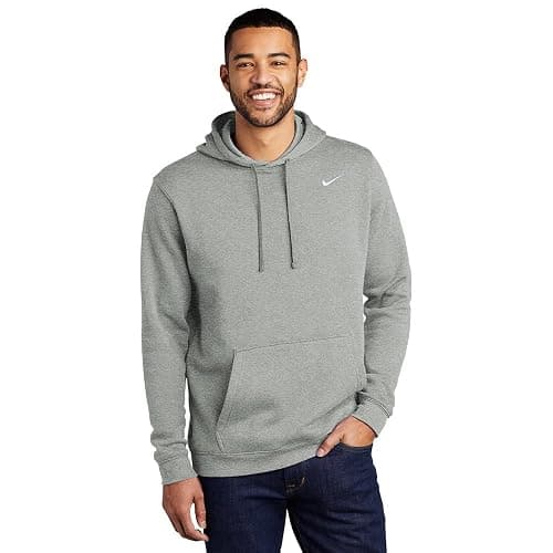 Nike Men's Hoodie Sweatershirt Pullover Club Cotton With Big and Tall Sizes - Image 1