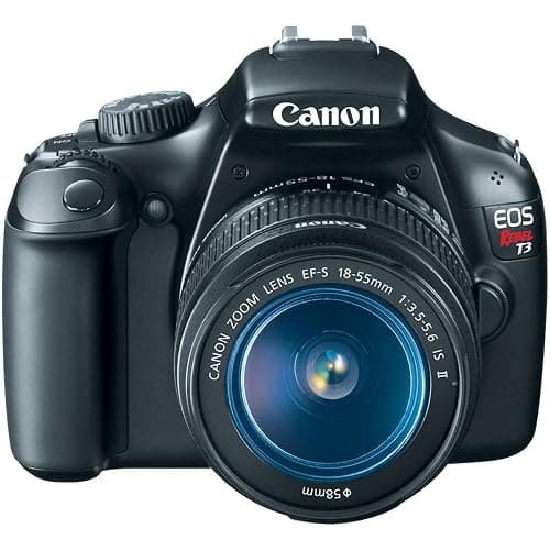 Canon EOS Rebel T3 12.2 MP CMOS Digital SLR with 18-55mm IS II Lens + Canon EF 75-300mm f/4-5.6 III Telephoto Zoom Lens thumbnail 2