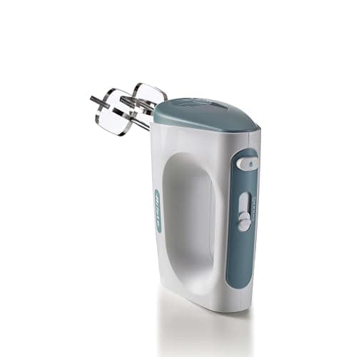 Ariete 1545 Sbattitore Breakfast, 450W, 5 velocità, Funzione turbo, 2 fruste, White & Aegean teal thumbnail 4