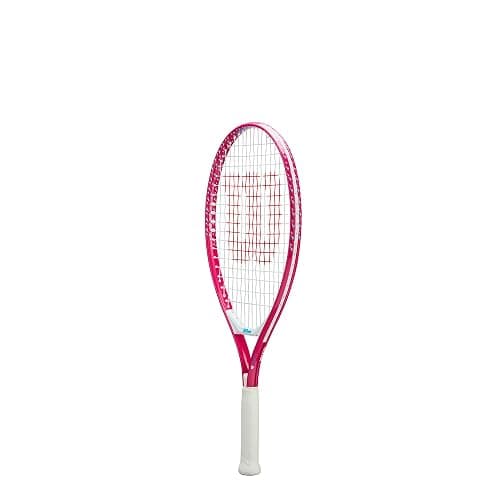 Wilson Ultra Power 21" Junior Recreational Tennis Racket - Pink/White/Blue thumbnail 3