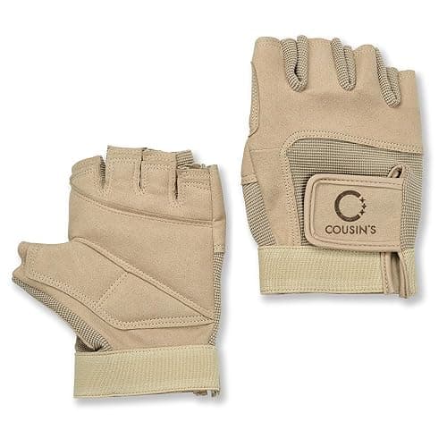 Cousin's Concert Attire Color Guard Gloves for Color Guard Flag and Pole, Durable Fingerless Colorguard Gloves - Image 1