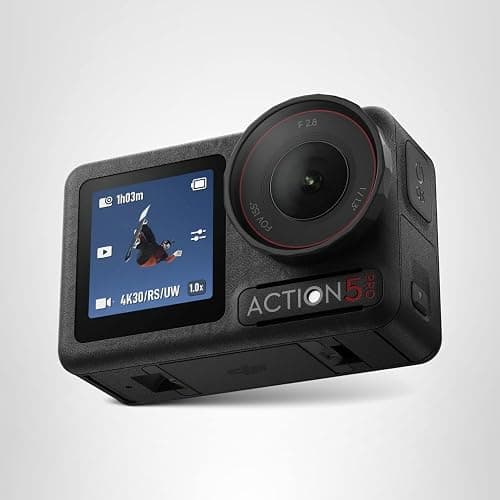 DJI Osmo Action 5 Pro Essential Combo, Waterproof Action Camera with 1/1.3" Sensor, 4K/120fps Video, Subject Tracking, Stabilization, Dual OLED Touchscreens, Action Camera 4K Ideal for Sports, Vlog thumbnail 8