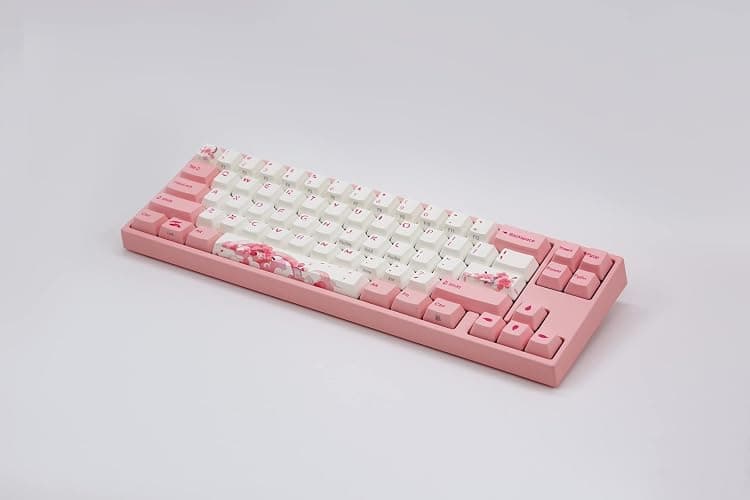 Varmilo Ducky x Miya Mac Pro Sakura R2 White LED 65% Double Shot PBT Mechanical Keyboard (Cherry MX Brown) thumbnail 2