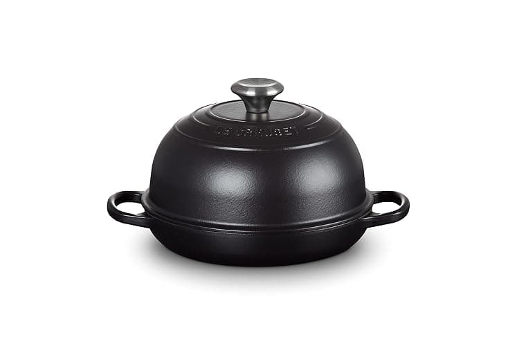 Le Creuset Enameled Cast Iron Signature Round Bread Oven, 9.5 inch, Licorice - Image 1