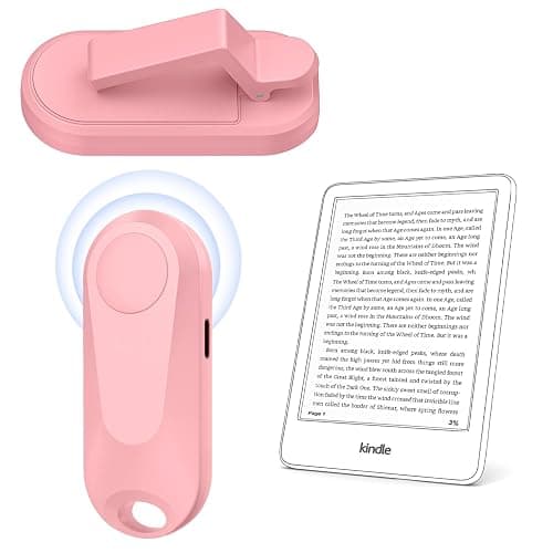 DATAFY Remote Control Page Turner for Kindle Paperwhite Oasis Kobo eReaders, Camera Camcorder Remote Controls, Page Turner Clicker for ipad Tablets Reading Novels with Wrist Strap Storage Bag - Image 1