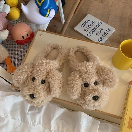 Cute Plush Kawaii Women's Fluffy Home Slippers thumbnail 2