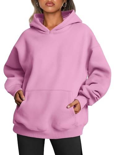 Trendy Queen Womens Oversized Hoodies Fleece Sweatshirts Fall Fashion Pullover Sweaters Winter Clothes - Image 1