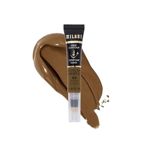 Milani Conceal + Perfect Liquid Contour for Added Definition, Face Lift Collection - Toffee - Image 1