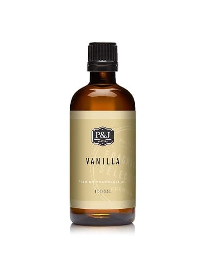 P&J Fragrance Oil - Vanilla 100ml - Candle Scents, Soap Making, Diffuser Oil, Fresh Scents - Image 1