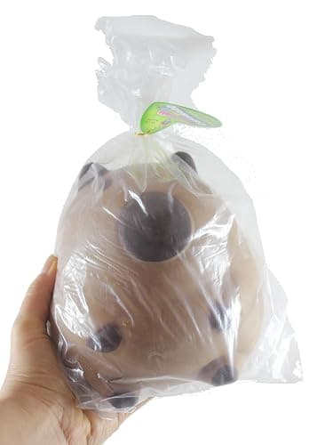 Jumbo 5.75" Capybara Doh Filled Squishy Squeeze Stress Ball Soft Doh Filling - Sensory, Fidget Toy thumbnail 6