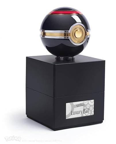 The Wand Company Original Poké Ball Authentic Replica - Realistic, Electronic, Die-Cast Poké Ball with Display Case Light Features – Officially Licensed by Pokémon thumbnail 3
