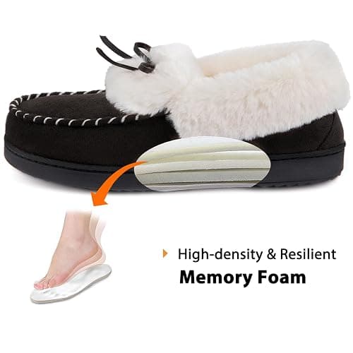RockDove Women's Trapper Moc Memory Foam Slipper Gift Ready thumbnail 4