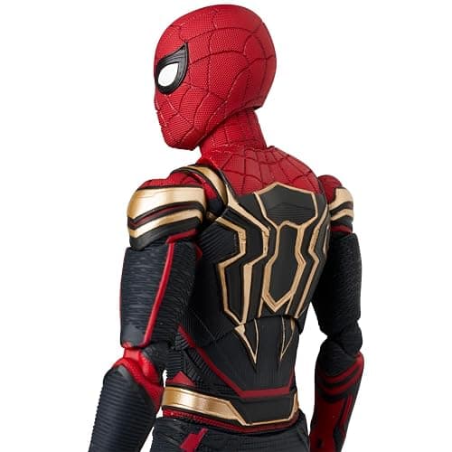 Medicom Toy MAFEX No.245 Spider-MAN Integrated Suit Action Figure Approx. 150mm (6 in) Non-Scale Fully Painted Marvel Collectible Figure thumbnail 5