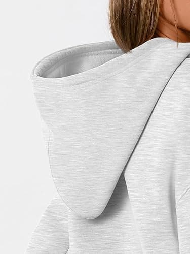 WYNNQUE Hoodies for Women Oversized Sweatshirts Fall Fashion Outfits 2026 Casual Sweaters Tops Fleece Workout Winter Clothes thumbnail 5