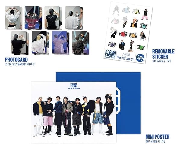 Générique Stray Kids - Vol.4 Karma Standard Version CD (Hooray ver.) thumbnail 3