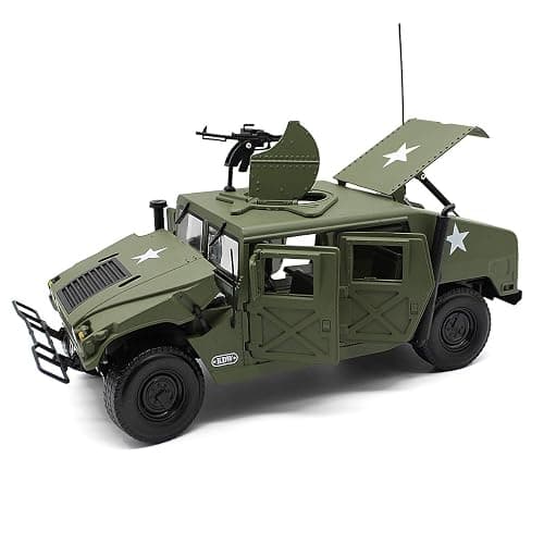 fisca 1/18 Scale Model Car Metal Diecast Military Armored Vehicle Battlefield Truck thumbnail 5