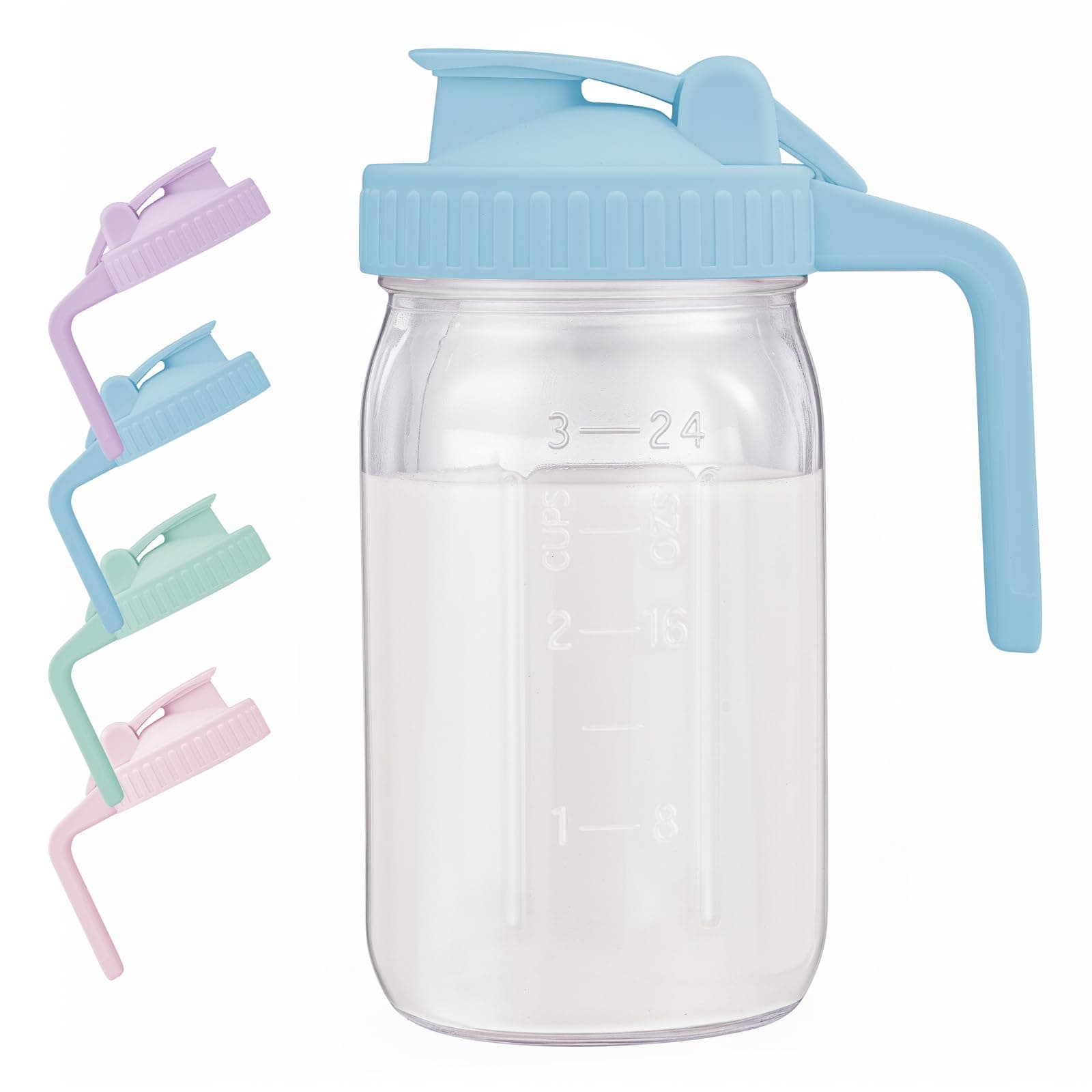 Breast Milk Pitcher - Blue - Image 1