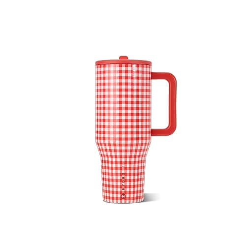 HydroJug Traveler 32oz, Insulated Tumbler with Handle & Straw, Summer Picnic - Image 1