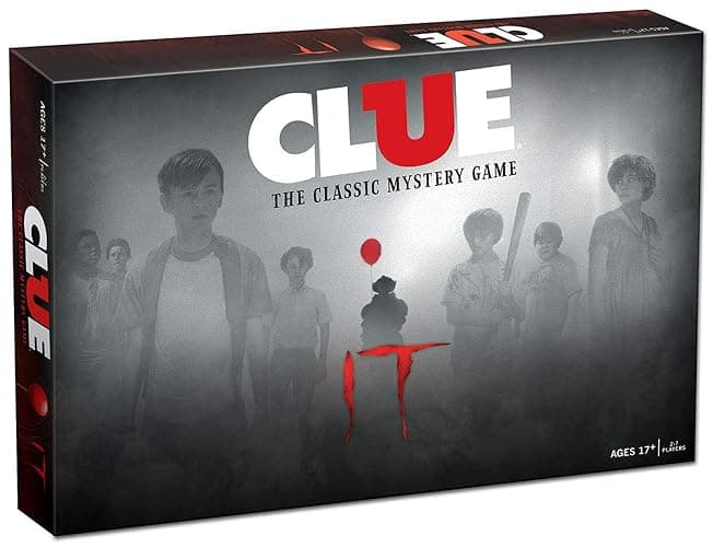 Clue IT Board Game | Based on The 2017 Drama/Thriller IT | Officially Licensed IT Merchandise | Themed Classic Clue Game - Image 1