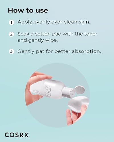 COSRX ABC Daily Toner, Korean Toner for Day & Night with AHA, BHA, & Vitamin C, Refreshing Exfoliating Toner for Clean Radiant Skin, Korean Skin Care, 280ml / 9.46 fl.oz thumbnail 7