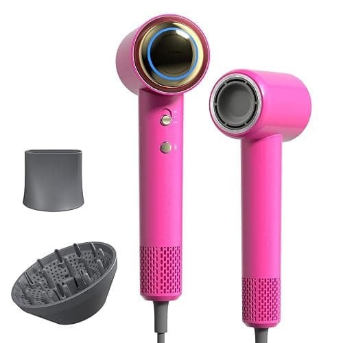 Tideway Hair Dryer Professional High-Speed Ionic Blow Dryer 110,000 RPM, Compact Hair Dryer with Magnetic Diffuser, Fast Drying with Brushless Motor Low Noise Smart Temperature Control-H11 - Image 1