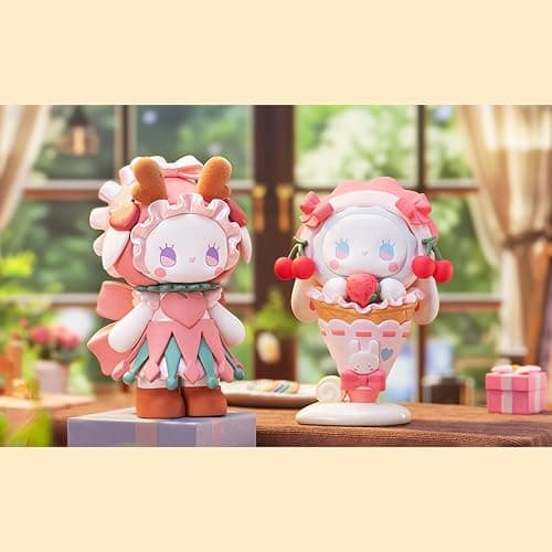 Emma Coffee Shop Series Blind Box Action Figures Mystery Box Cute Random Toys Birthday Gifts Christmas Collectible Toy for Desktop Ornaments,1PC thumbnail 9