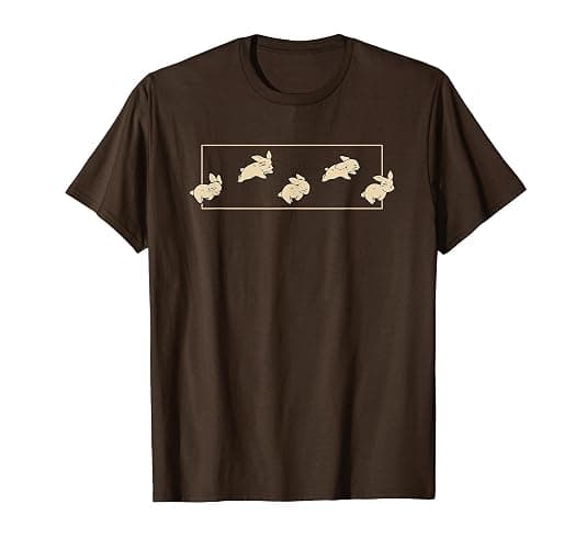 Cottagecore Goblincore Fairycore Aesthetic Bunnies T-Shirt - Image 1