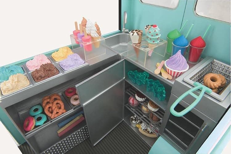 Our Generation Dolls Sweet Stop Ice Cream Truck for Dolls, 18" thumbnail 5