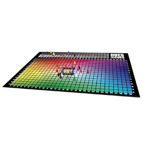 The OP Usaopoly | Hues and Cues Multilingue Jeu de Société en Francais Multilingue pour Toute la Famille | Jeu de Fête pour 3-10 Joueurs | Reliez Les Indices de 480 Cases Colorées thumbnail 3