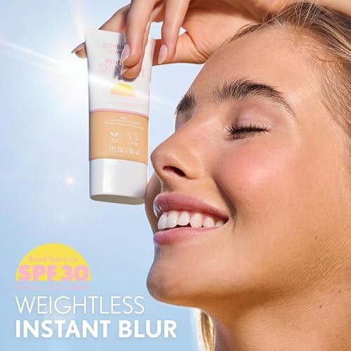 COVERGIRL Clean Fresh Blurring Skin Tint with SPF 30, 405 Fair Cool, Liquid Foundation, Soft Matte Finish, Smooths, Brightens, Blurs Pores, Mineral Sunscreen, Vegan Formula thumbnail 4